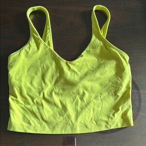 Lime green Lululemon Align Tank Size 8